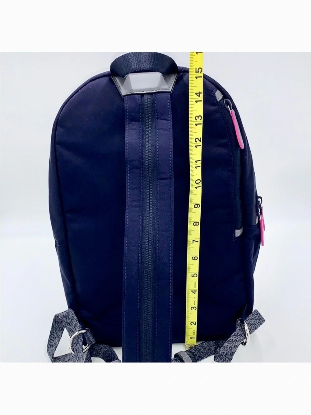 NWT Vera Bradley Midtown Convertible Backpack navy shoulder preppy minimalist